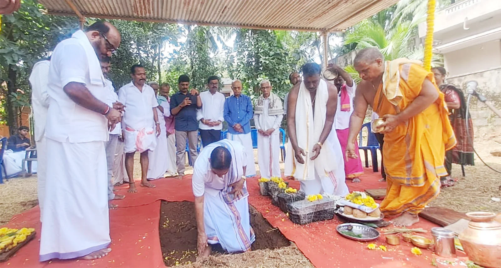 ಚಾಂತಾರು ಅಗ್ರಹಾರ ಭಜನಾ ಮಂಡಳಿಯ ನೂತನ ಕಟ್ಟಡಕ್ಕೆ ಶಂಕುಸ್ಥಾಪನೆ