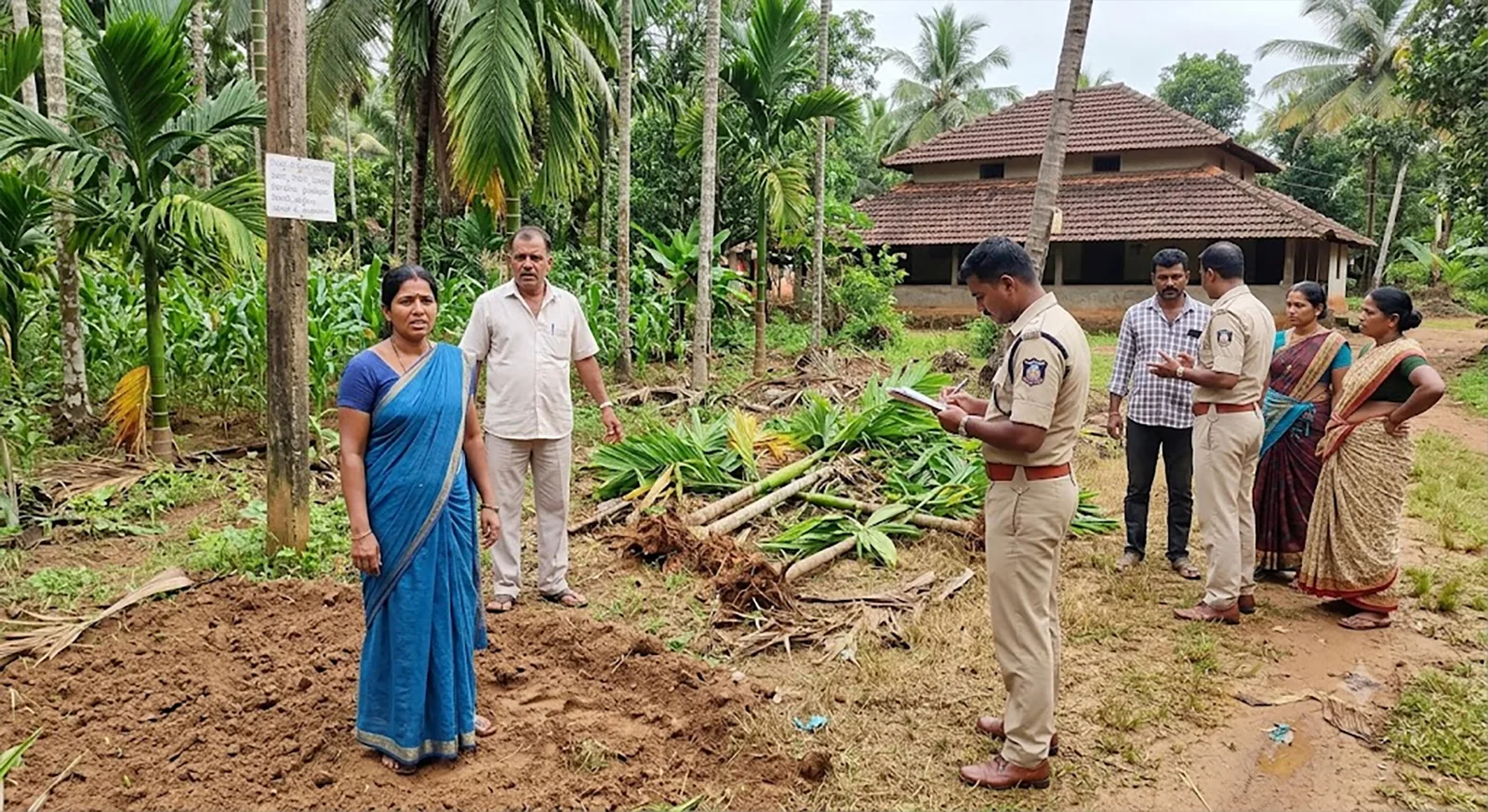ಇಡೂರುಕುಂಜ್ಞಾಡಿ: ಪಟ್ಟಾ ಜಾಗಕ್ಕೆ ಅಕ್ರಮ ಪ್ರವೇಶ; ಗಿಡಗಳನ್ನು ಕಿತ್ತು ಹಾನಿ, ಪ್ರಕರಣ ದಾಖಲು