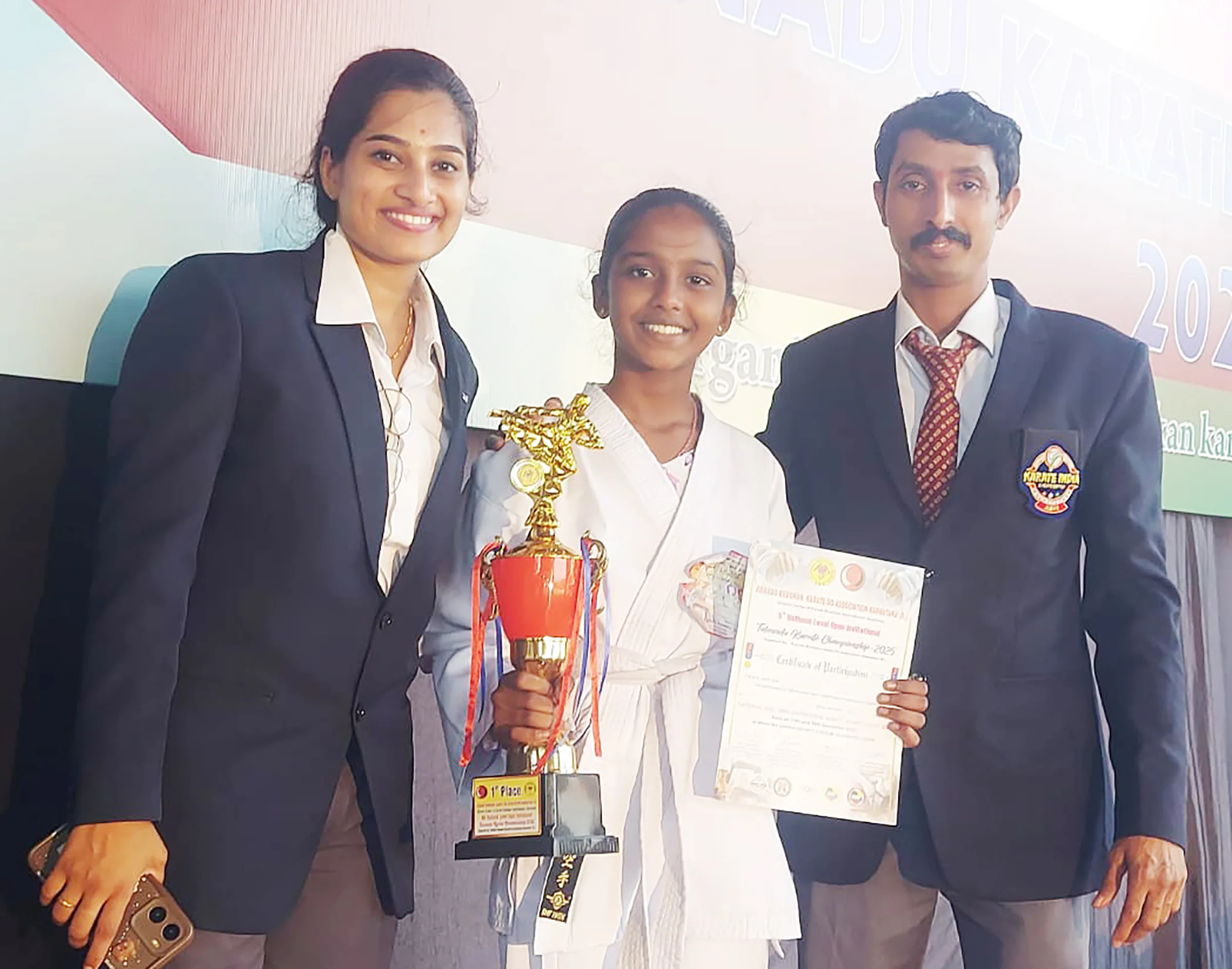 ಕರಾಟೆ ಕಟಾ ವಿಭಾಗದಲ್ಲಿ ಶ್ರೀನಿಧಿಅಂತರಾಷ್ಟ್ರೀಯ ಮಟ್ಟಕ್ಕೆ ಆಯ್ಕೆ