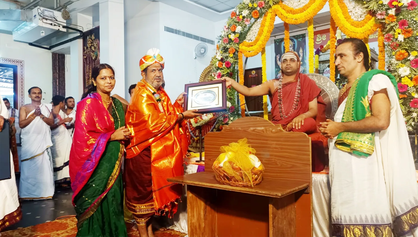 ಮಾರಣಕಟ್ಟೆ ಕೃಷ್ಣಮೂರ್ತಿ ಮಂಜರಿಗೆ ‘ಶ್ರೀ ಭಾರತಿ ತೀರ್ಥ ಪುರಸ್ಕಾರ’
