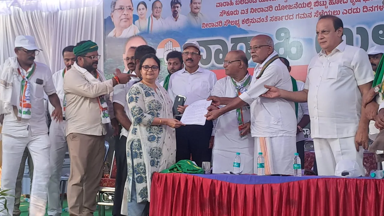 ವಾರಾಹಿ ನದಿ ಹಕ್ಕುಗಳಿಗಾಗಿ ನೀರಿಗಾಗಿ ನಮ್ಮ ನಡಿಗೆ ಪಾದಯಾತ್ರೆ ಸಂಪನ್ನ